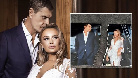 Kristina Meseguer su vyru Enrique