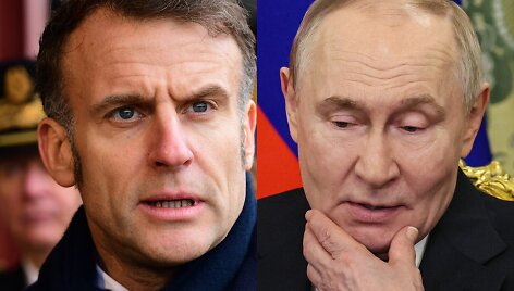 Emmanuelis Macronas, Vladimiras Putinas