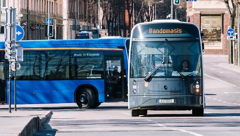 Trims savivaldybėms bus nupirkta 16 elektrinių autobusų