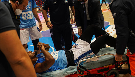 Frankas Elegaras patyrė traumą per ap&scaron;ilimą