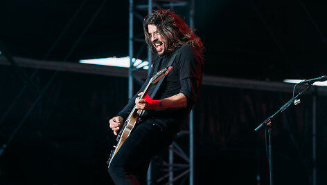 &bdquo;Foo Fighters&ldquo; koncertas Rygoje
