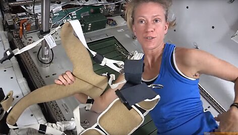 Bėgimas TKS: astronautė Karen Nyberg