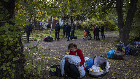 Pabėgėliai i&scaron; Chersono regiono