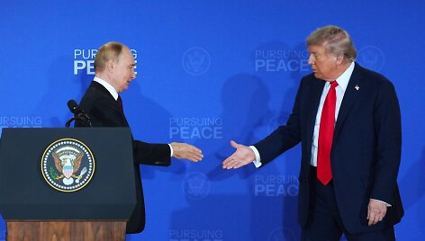 Vladimiras Putinas ir Donaldas Trumpas