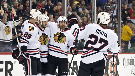 &bdquo;Blackhawks&ldquo; ledo ritulininkai