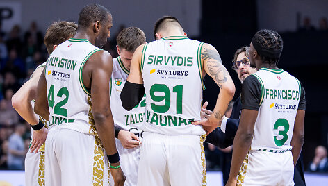LKL rungtynės: Klaipėdos &bdquo;Neptūnas&ldquo; &ndash; Kauno &bdquo;Žalgiris&ldquo;