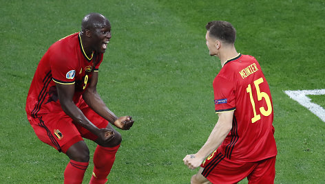 Romelu Lukaku ir Thomas Meunier