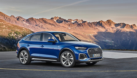 „Audi Q5 Sportback“: dinamiškų linijų kupė su charakteriu