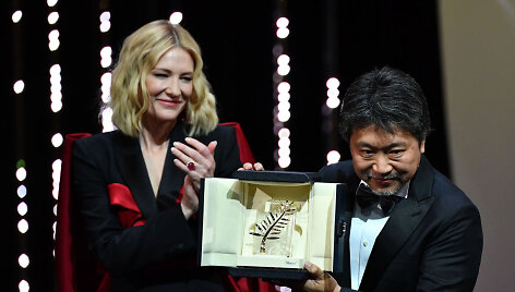 Hirokazu Kore-eda ir Cate Blanchett