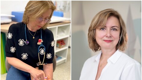 Gydytoja Sigita Burokienė pademonstravo, kaip i&scaron;gelbėti kūdikį