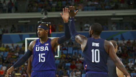 Carmelo Anthony ir Kevinas Durantas