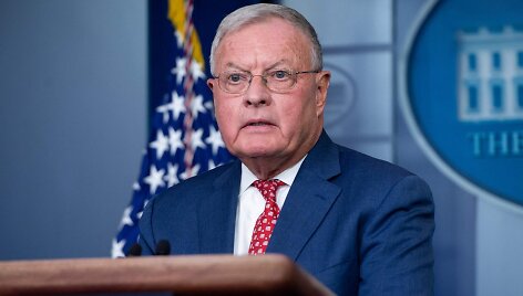 JAV prezidento Donaldo Trumpo pasiuntinys Ukrainai ir Rusijai Keithas Kelloggas