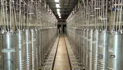 Irano urano sodrinimo centrifugos