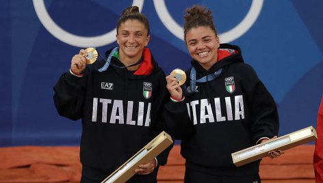 Sara Errani ir Jasmine Paolini