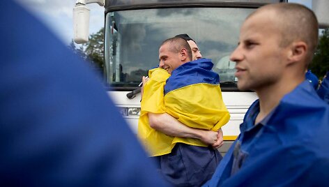 Karo belaisviai / HANDOUT / AFP