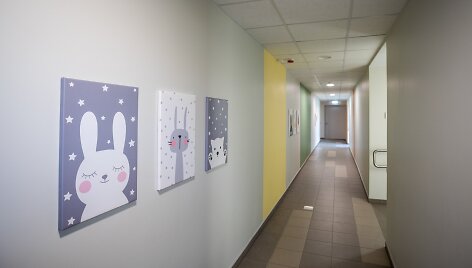 Naujo modulinio darželio &bdquo;Strazdelis&ldquo; atidaryma Vilniuje / BNS nuotr.