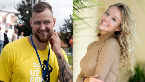 Donatas Motiejūnas ir Brigita Gaižauskaitė 