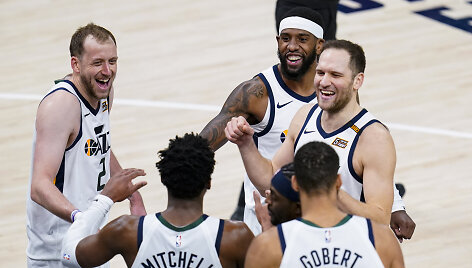 &bdquo;Utah Jazz&ldquo; krep&scaron;ininkų triumfas