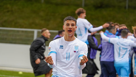 San Marino futbolininkų triumfas