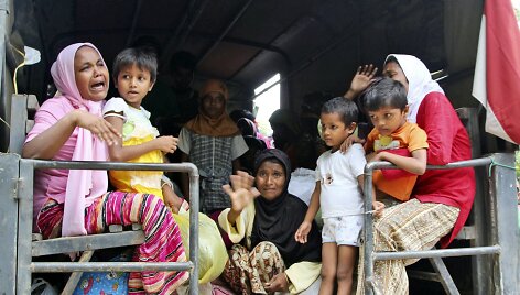 Nelegalūs imigrantai i&scaron; Banglade&scaron;o ir Mianmaro