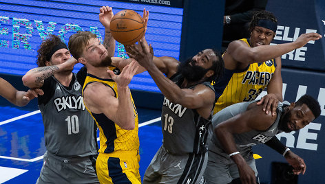 Domantas Sabonis ir Jamesas Hardenas prisidėjo prie NBA rekordo