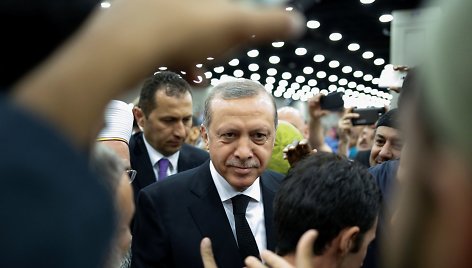 Turkijos prezidentas Tayyipas Erdoganas