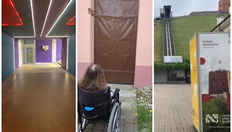 Vieną dieną Vilniuje... su ratukais. Ar miestas draugi&scaron;kas judantiems vežimėliu?