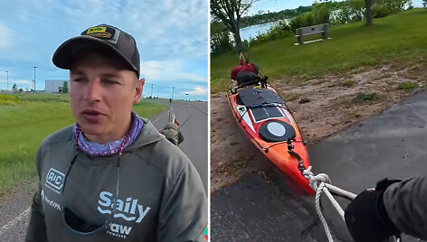 Aurimas Valujavičius kelionėje &bdquo;Baidare per Ameriką&ldquo;