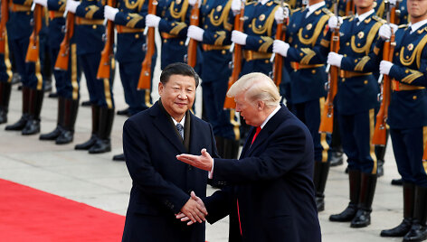 Xi Jinpingas ir Donaldas Trumpas