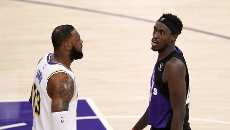 LeBronas Jamesas ir Pascalis Siakamas