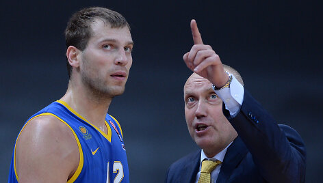 Sergejus Monia ir Rimas Kurtinaitis