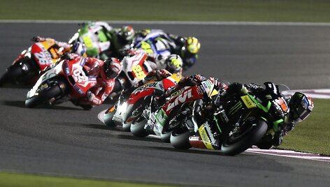 &bdquo;Moto GP&ldquo; lenktynės Katare