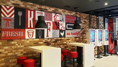 Renewed KFC in Vilnius