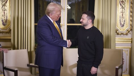 D. Trumpas ir V. Zelenskis / Ukraine Presidency/Ukrainian Pre / ZUMAPRESS.com