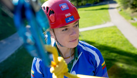 Alpinistė Vilma Tūbutytė