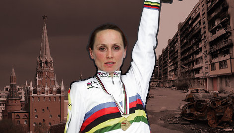 Pasaulio dviračių sporto čempionė Rasa Polikevičiūtė baisisi karu, bet jai sunku suprasti, kodėl jis prasidėjo.