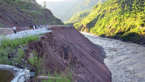 Potvynio padariniai Pakistane 