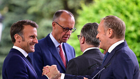 Emmanuelis Macronas, Friedrichas Merzas, Donaldas Tuskas, Keiras Starmeris
