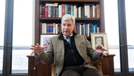 JAV demokratų senatorius Sheldonas Whitehouse'as