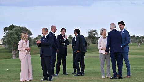 Didžiojo septyneto ( G-7) &scaron;alių susitikimas Italijoje