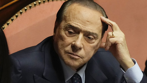 Buvęs Italijos ministras pirmininkas Silvio Berlusconi 