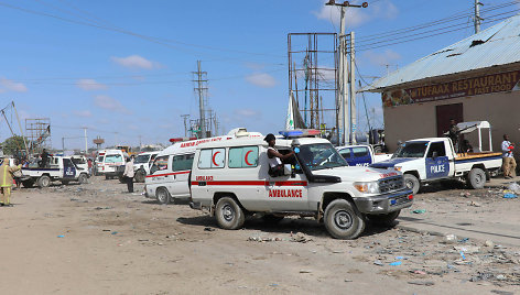 Somalio sostinėje sprogo užminuotas sunkvežimis