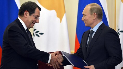 N.Anastasiadis ir V.Putinas.
