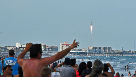 &bdquo;SpaceX&ldquo; raketos startas