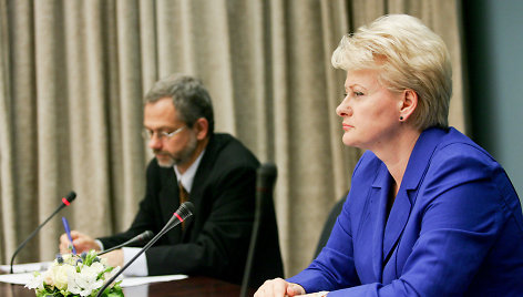 Dalia Grybauskaitė ir Linas Balsys