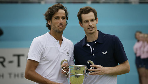 Feliciano Lopezas ir Andy Murray