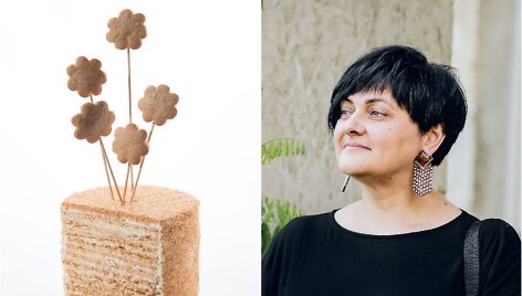 Elžbieta Monkevič ir jos keptas &bdquo;Medaus tortas&ldquo;
