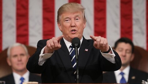 Donaldo Trumpo kalba JAV Kongresui