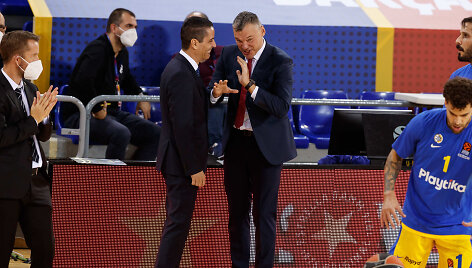 Ioannis Sfairopoulas ir &Scaron;arūnas Jasikevičius