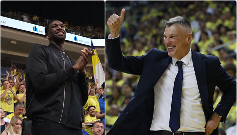 Ekpe Udoh ir &Scaron;arūnas Jasikevičius